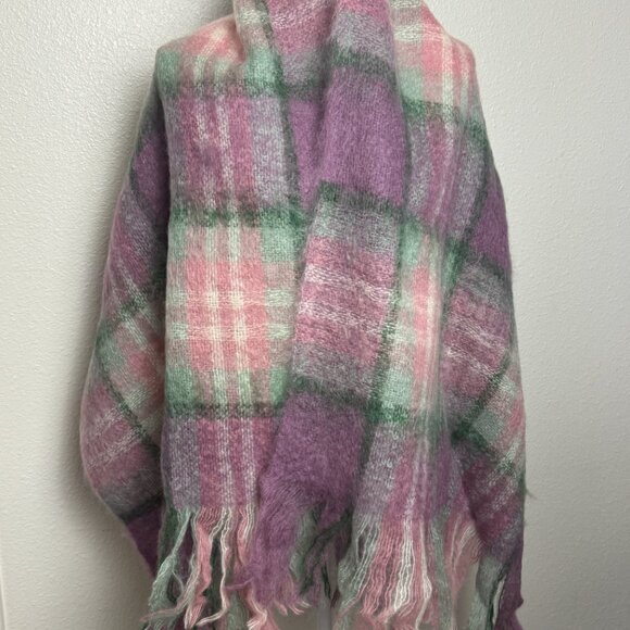 NWT Mohair Wool Scarf Shawl St Albans Australia - Picture 1 of 14